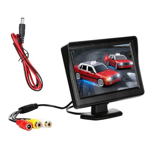 Okeeyseda DC 9V-24V 4,3 Auto-Rückfahrmonitor-Kit TFT LCD Auto-Rückfahrkamera Rückfahrparksystem Monitor Ohne Kamera von Okeeyseda