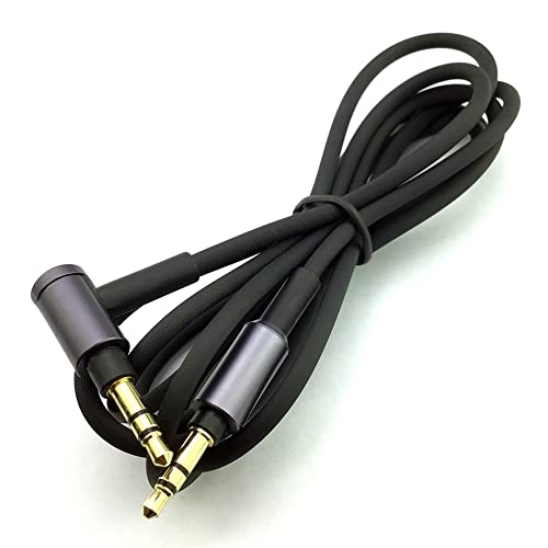 Okeeyseda FüR WH-1000 XM2 XM3 XM4 H900N H800 KopfhöRer 3,5-Mm-Audiokabel, 1,5 M (Schwarz Ohne Mikrofon) von Okeeyseda