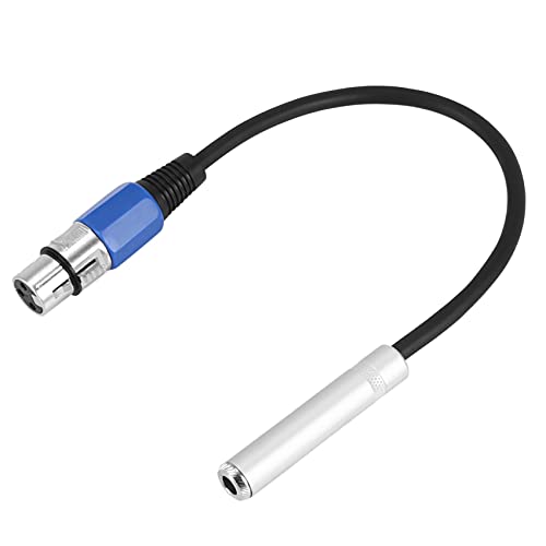 Okeeyseda Pin Stecker 6,35 Mm 1/4 TRS Zu XLR Stecker Auf Buchse Kabel 3 Pin Buchse XLR Adapter Für Stereo Mikrofon Kabel Audio Kabel von Okeeyseda