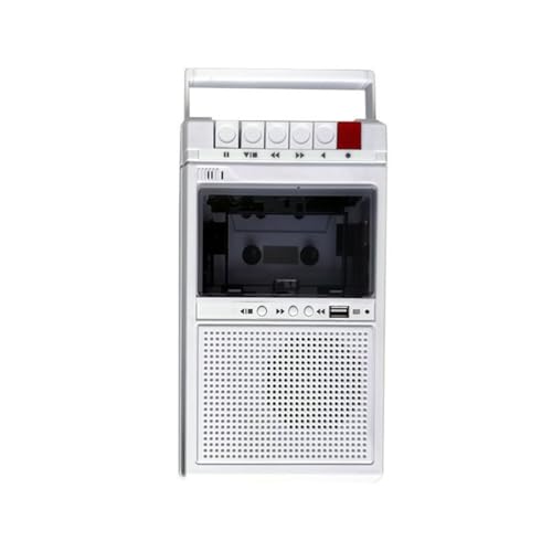 Okeeyseda Retro-Kassettenrecorder und -Player Unterstützt Interne und Externe Aufnahme und USB-Transkription von Okeeyseda