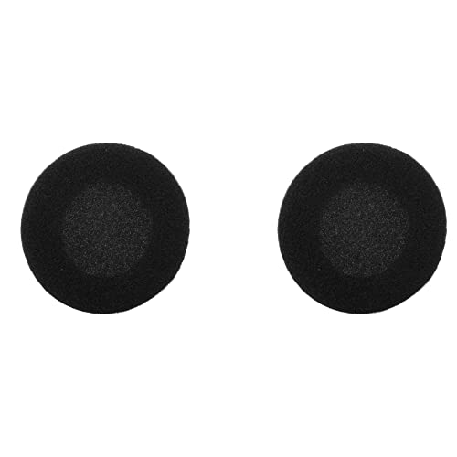 Okeeyseda Schaum Polster Ear Pad Abdeckung Fuer Kopfhoerer Headphone (Schwarz, 50mm, Packet Von 2 Pcs) von Okeeyseda