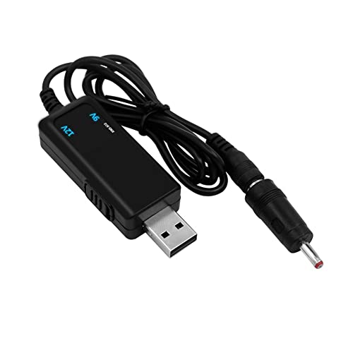 Okeeyseda USB-AufwäRtswandler USB-AufwäRtswandlerkabel DC 5 V Bis 9 V 12 V 3,5 X 1,35 Mm Anschluss für Stromwandler,1 UnterstüTzung 1 von Okeeyseda