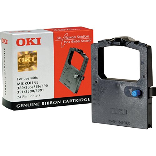 OKI Systems Kassette 09002309 Farbband schwarz Textil ML 380/385/390/391/3390/3391 von Oki