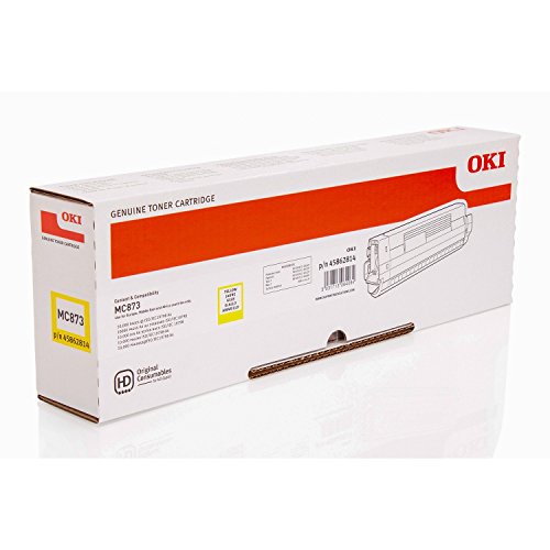 Oki MC873 Toner Gelb fuer 45862814 10000Seiten von Oki