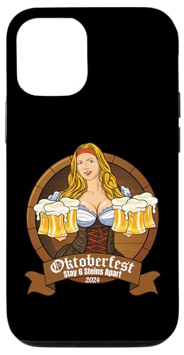 Hülle für iPhone 13 Oktoberfest 2024 6 Stein Apart Bier Oktober Lustig Trinken von Oktoberfest 2024 6 Stein Apart Beer October Party