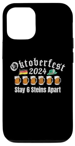 Hülle für iPhone 13 Pro Oktoberfest 2024 6 Stein Apart Bier Oktober Lustig Trinken von Oktoberfest 2024 6 Stein Apart Beer October Party