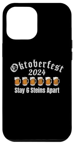 Hülle für iPhone 14 Pro Max Oktoberfest 2024 6 Stein Apart Bier Oktober Lustig Trinken von Oktoberfest 2024 6 Stein Apart Beer October Party