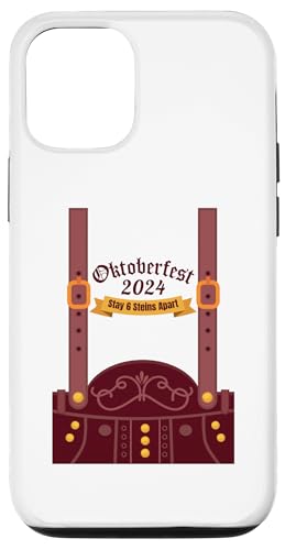 Hülle für iPhone 14 Pro Oktoberfest 2024 6 Stein Apart Bier Oktober Lustig Trinken von Oktoberfest 2024 6 Stein Apart Beer October Party