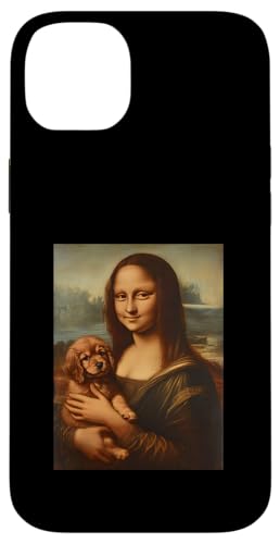 Hülle für iPhone 14 Plus Mona Classic Puggle Hundewelpe, wunderliches Haustier, Mama, Papa, Besitzer von Old Classic Art Lover Merch Cute Store