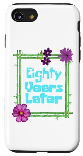 Hülle für iPhone SE (2020) / 7 / 8 Achtzig Jahre später Lustiger 80. Geburtstag für Frauen, die 1944 geboren wurden von Old Outfit Years Later