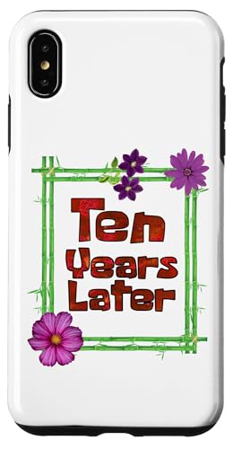 Hülle für iPhone XS Max Zehn Jahre später Lustiger 10. Geburtstag, geboren 2014 von Old Outfit Years Later