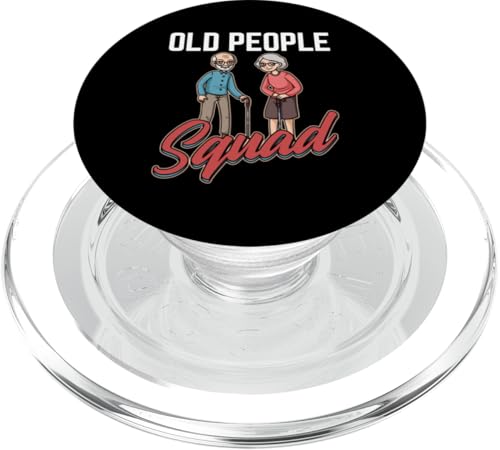 Seniorenbewusstsein für ältere Menschen im Ruhestand PopSockets PopGrip für MagSafe von Old People