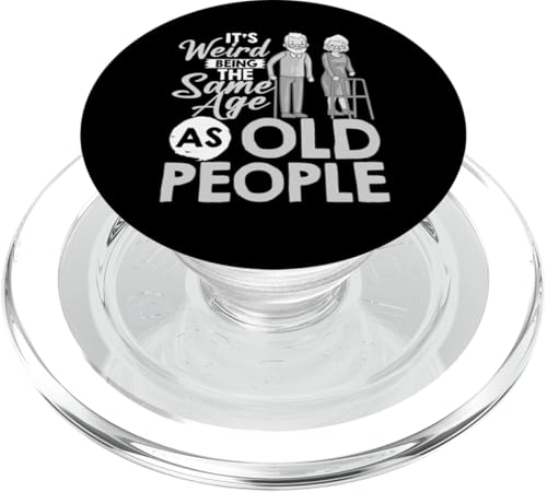 Seniorenbewusstsein für ältere Menschen im Ruhestand PopSockets PopGrip für MagSafe von Old People