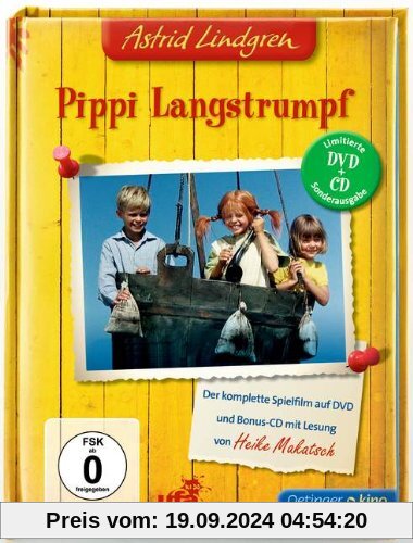 Pippi Langstrumpf SA (DVD + CD): mit Audio CD von Olle Hellbom