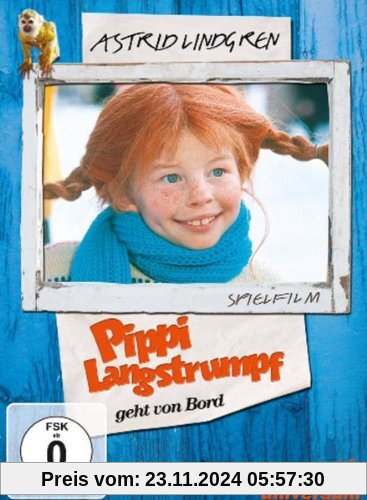 Pippi Langstrumpf geht von Bord von Olle Hellbom