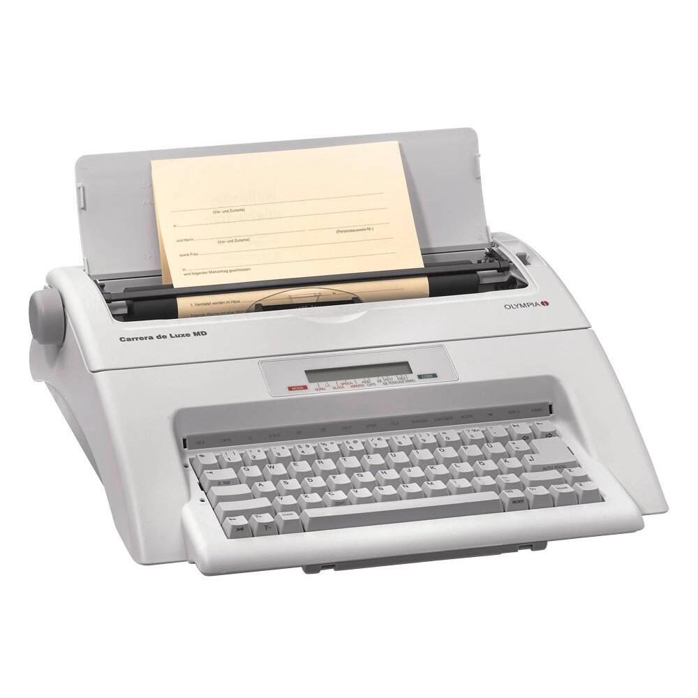 OLYMPIA Carrera de Luxe MD Schreibmaschine von Olympia