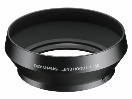 Olympus Gegenlichtblende LH-48B aus Metall für M.Zuiko 17mm Objektiv, schwarz von Olympus