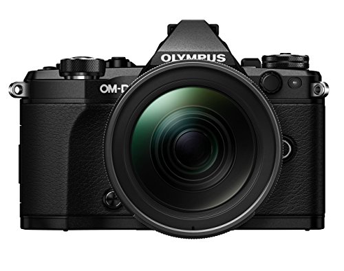 Olympus OM-D E-M5 Mark II Kit, Micro Four Thirds Systemkamera (16.1 Megapixel, 5-Achsen Bildstabilisator, elektronischer Sucher) + M.Zuiko 12-40mm PRO Universalzoom, schwarz von Olympus