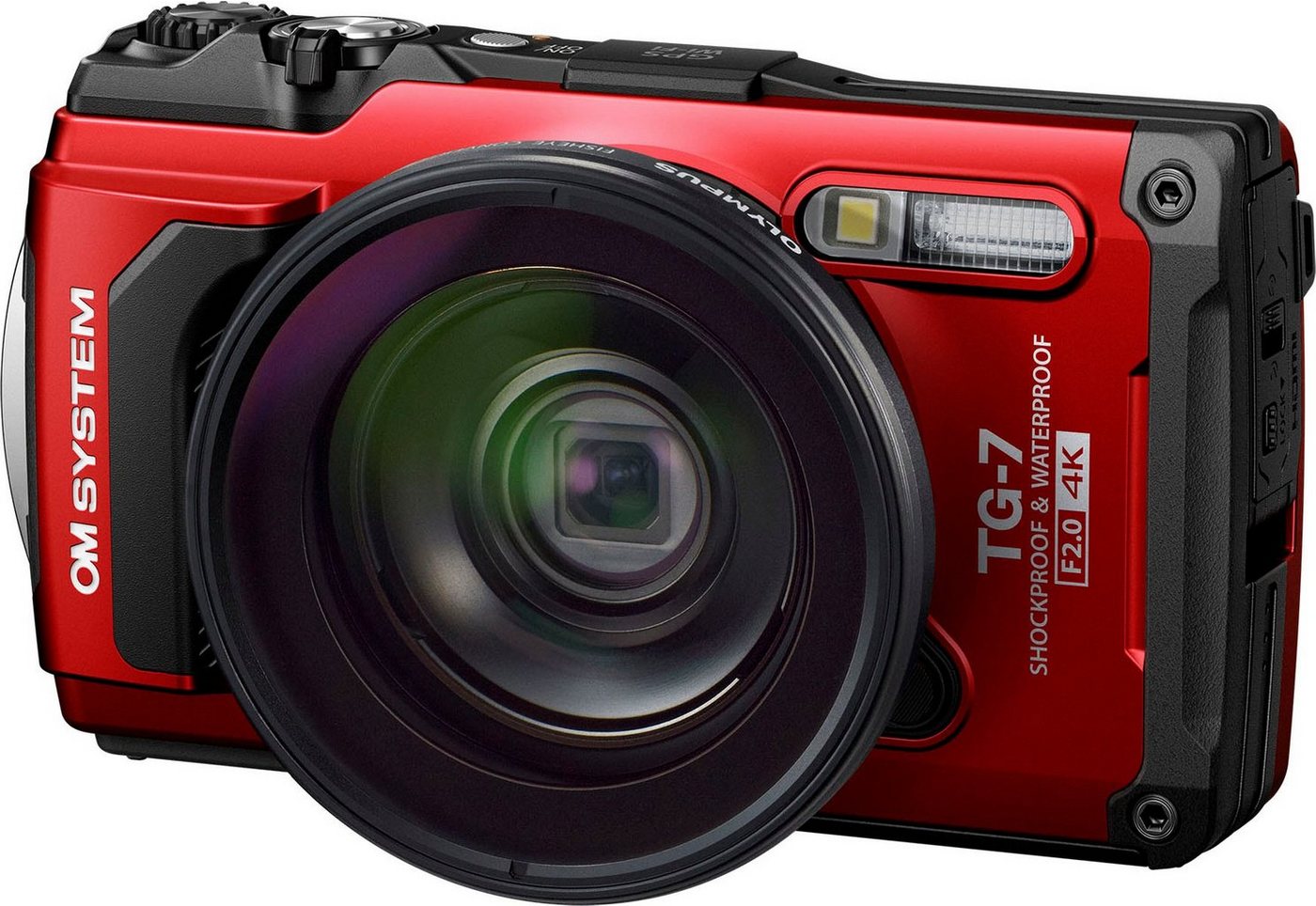 Olympus Tough TG-7 Kompaktkamera (12 MP, 4x opt. Zoom, Bluetooth, WLAN (Wi-Fi) von Olympus