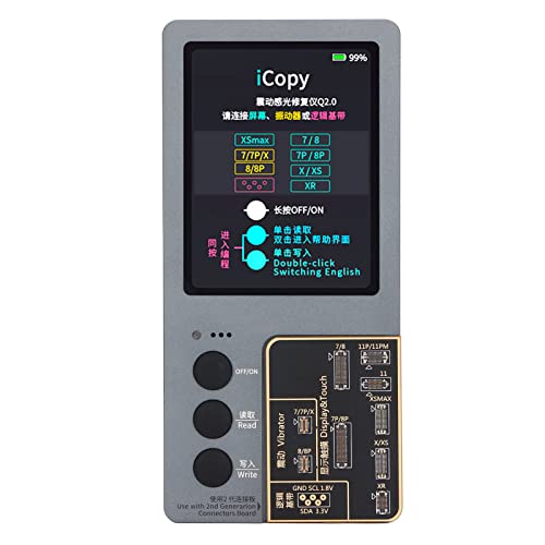 Omabeta ICopy Plus 2.2 Kit, klares Display, einfache Bedienung, Handy-Bildschirm-Reparatur-Tool für die Arbeit von Omabeta