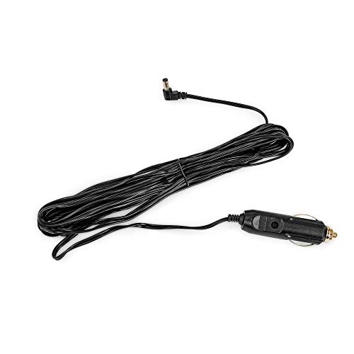 Omegon 12V Autobatterie Kabel (7m) für Kfz Zigarettenanzünderbuchse 5.5x2.5mm für Meade Teleskope von Omegon