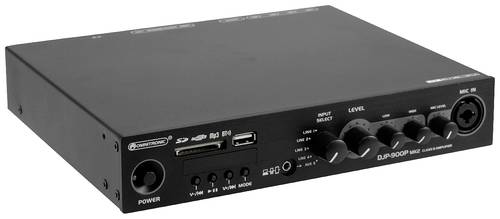 Omnitronic DJP-900P PA Verstärker RMS Leistung je Kanal an 4 Ohm: 460W von Omnitronic