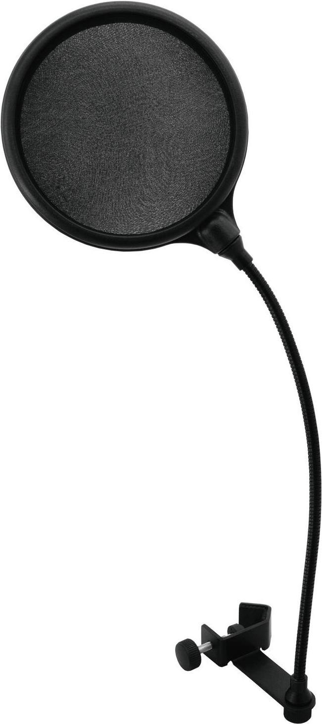 Omnitronic DSH-135 Mikrofon-Popfilter schwarz (60006255) von Omnitronic