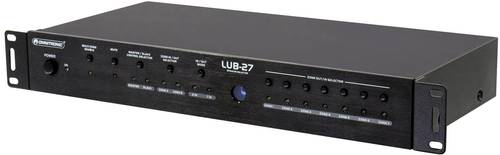 Omnitronic LUB-27 7 Port Lautsprecher-Umschalter Schwarz von Omnitronic