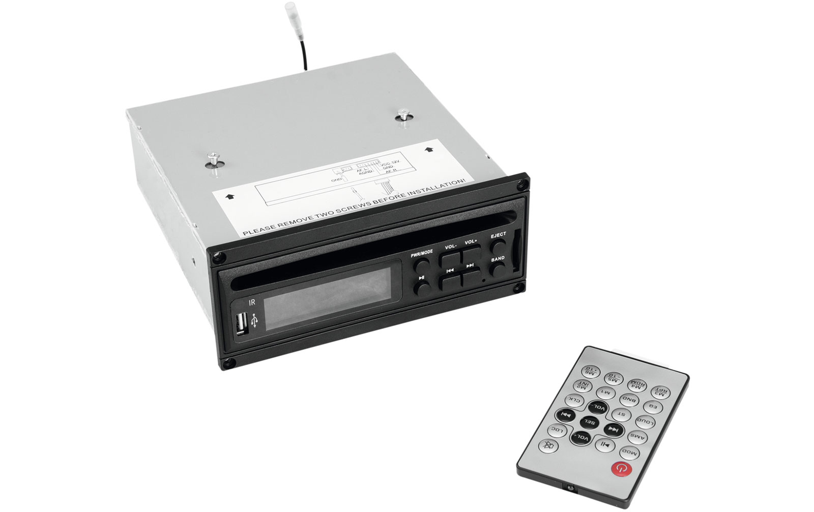 Omnitronic MOM-10BT4 CD-Player mit USB & SD von Omnitronic