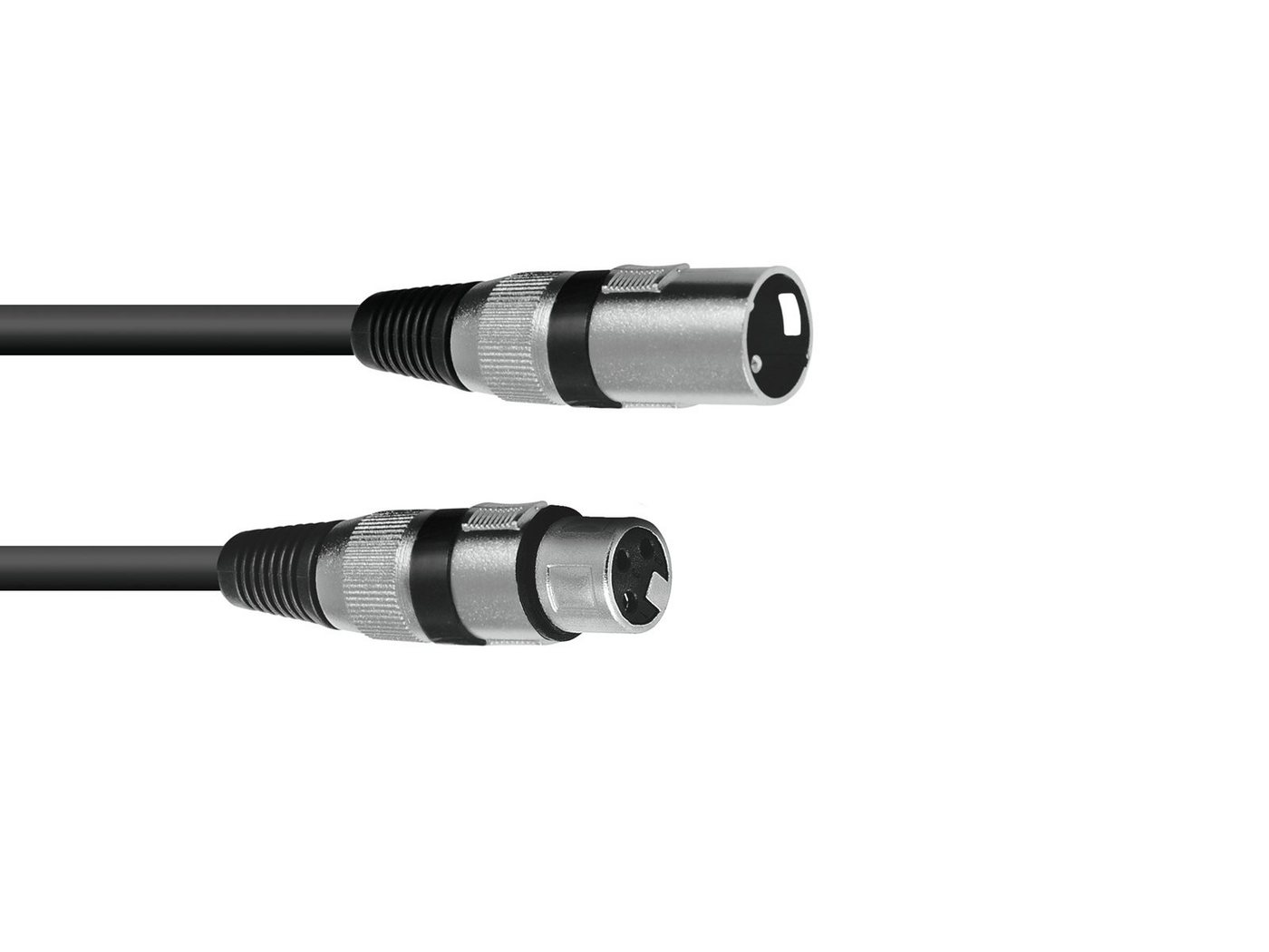 Omnitronic OMNITRONIC XLR Kabel 3pol 10m sw Audio-Kabel, (1000 cm) von Omnitronic