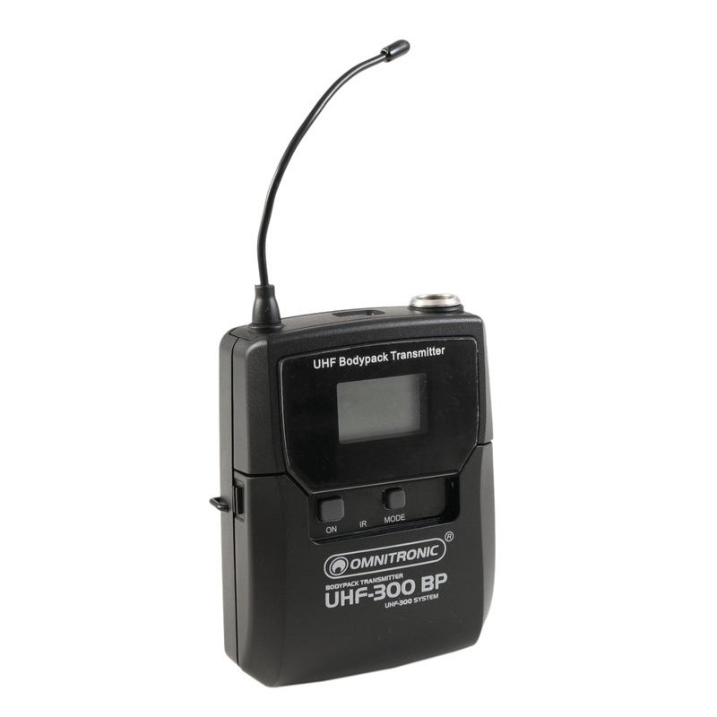 Omnitronic UHF-300 Bodypack 823-832/863-865 Mhz Omnitronic UHF-300 Bodypack 823-832/863-865 Mhz von Omnitronic