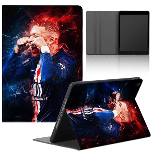 Tablet Hülle für Apple iPad Mini 4/iPad Mini 5 7,9", Cool Sport Fußball Legend Player Muster Design Schutzhülle PU Leder Flip TPU Silicone Slim Cover Stoßfest Verstellbar Ständer Tablet Folio,Moda von Omyzo