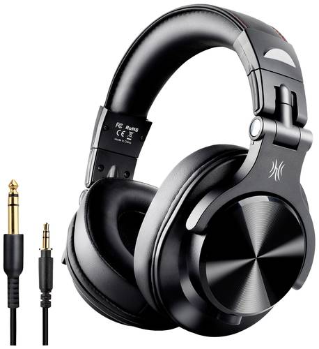 OneOdio Fusion A70 DJ Over Ear Headset Bluetooth® Stereo Schwarz High-Resolution Audio Headset, Sch von OneOdio