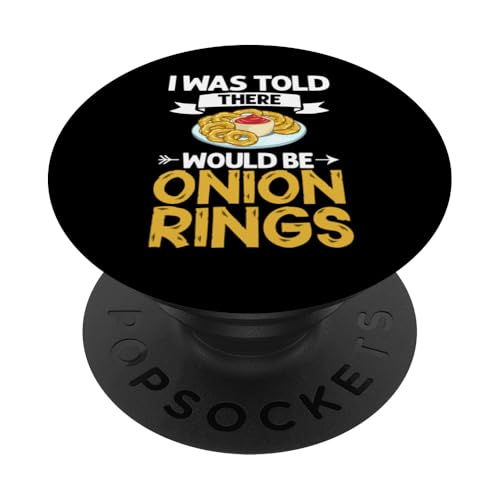 Zwiebelring Lustiges Snack Food Rezept PopSockets Klebender PopGrip von Onion Ring