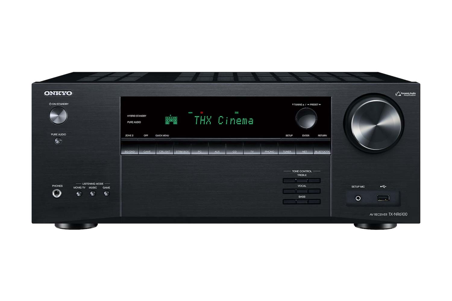 Onkyo TX-NR6100 7.2 Kanal AV-Receiver - HEIMKINORAUM Edition - Schwarz von Onkyo