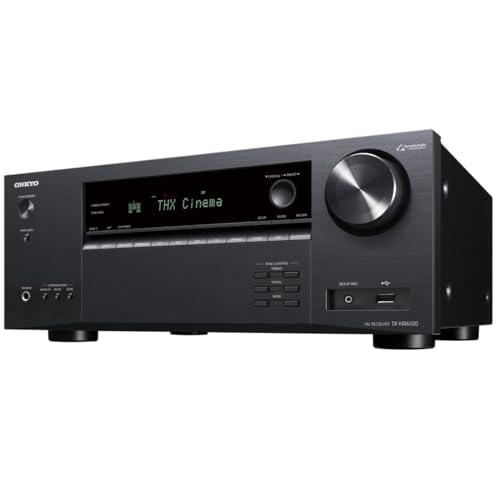 Onkyo TXNR6100M2, 7.2-Kanal THX-zertifizierter Netzwerk-A/V-Receiver von Onkyo