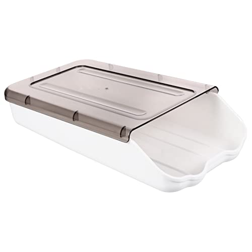 Operitacx 1 Stück Eierkarton Etiketten Inhaber Einzel Träger Für Jumbo Lagerung Tablett Halter Klein Kühlschrank-eier-organizer Schublade Aufbewahrungsbehälter Eierknacker Plastik Grey Operitacx 1 Stück Eierkarton Etiketten Inhaber Einzel Träger Für Jumbo Lagerung Tablett Halter Klein Kühlschrank-eier-organizer Schublade Aufbewahrungsbehälter Eierknacker Plastik Grey von Operitacx