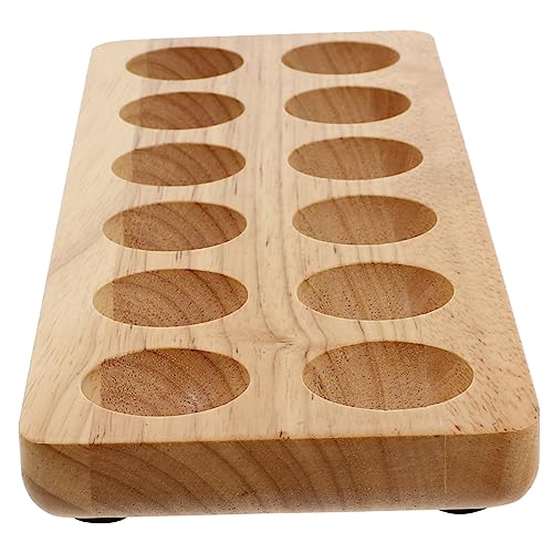 Operitacx 1 Stück Eierschale aus Holz wiederverwendbar Eierhalter für Kühlschrank Dekorativ Lagerung groß egg tray eier behälter Eierbox Eierhalterbehälter Kücheneierständer aus Holz hölzern Operitacx 1 Stück Eierschale aus Holz wiederverwendbar Eierhalter für Kühlschrank Dekorativ Lagerung groß egg tray eier behälter Eierbox Eierhalterbehälter Kücheneierständer aus Holz hölzern von Operitacx