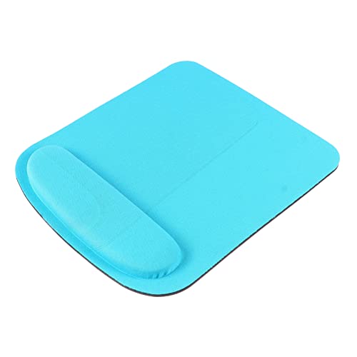 Operitacx 1 Stück Mauspad Computer Gaming Pad Ergonomisches Pad Handgelenk Baumwollstoff Pad Memory Baumwollpad Schreibtisch Für Laptop Mausmatte Büroprodukte Maushandkissen Blau von Operitacx