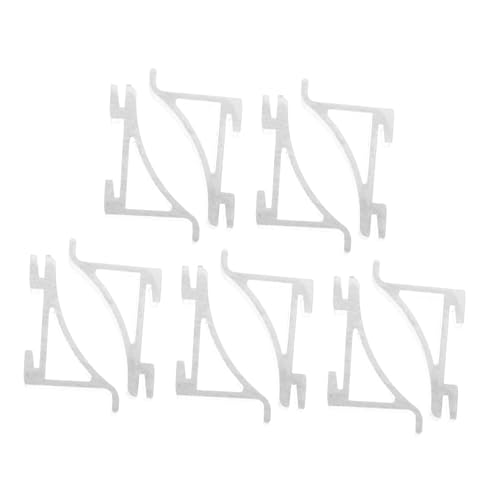 Operitacx 10 Stück Kühlschrank-regalclip Kühlschrank-clip-haken Gefrierregal-clip Haken Für Gefrierfachregale Aus Metall Halterungsclips Für Gefrierregale Aluminiumlegierung Silver Operitacx 10 Stück Kühlschrank-regalclip Kühlschrank-clip-haken Gefrierregal-clip Haken Für Gefrierfachregale Aus Metall Halterungsclips Für Gefrierregale Aluminiumlegierung Silver von Operitacx