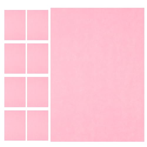 Operitacx 100 Blatt Zeichenpapier für Drucker Druckerpapier Thermodrucker letter paper scrapbook paper verpackungspapier Handwerkspapier bedruckbares A4-Papier a4 leeres papier Rosa von Operitacx