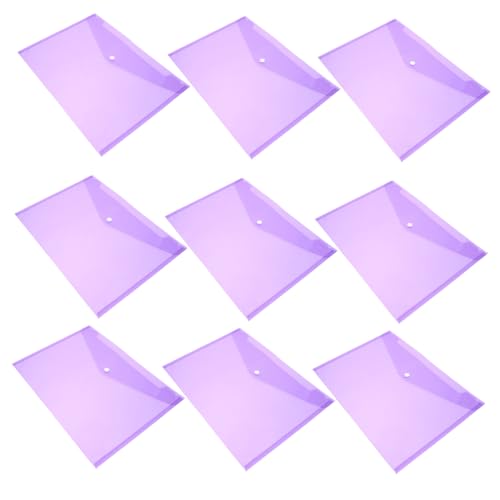 Operitacx 1Stk leichter Hocker aufbewahrungssack verstausack Dokumentenorganizer Wasserabweisend cartape Brief Organizer Papierhalter Stand briefumschläge Kinderhocker kleiner Hocker Violett von Operitacx