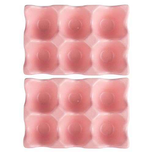 Operitacx 2 Stück Eier aufbewahrung platte kühlschrankorginizer kühlschranl organisator Eierkühler Eier Schutzablage Inhaber Kühlschrank Eierhalter Lagerbehälter Eierhalter aus Keramik Rosa Operitacx 2 Stück Eier aufbewahrung platte kühlschrankorginizer kühlschranl organisator Eierkühler Eier Schutzablage Inhaber Kühlschrank Eierhalter Lagerbehälter Eierhalter aus Keramik Rosa von Operitacx