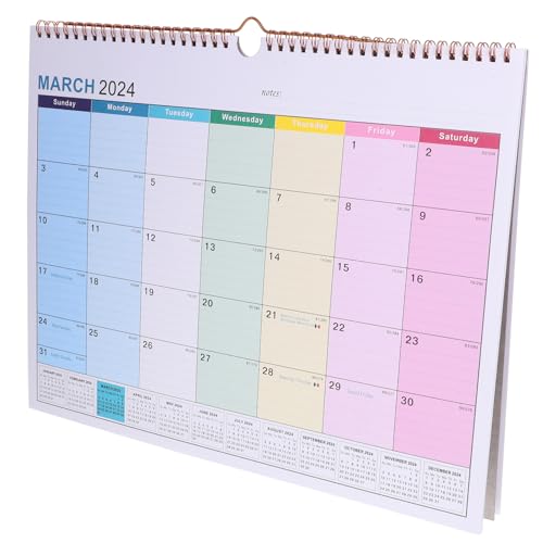 Operitacx 2024 Tageskalender Robuster für den täglichen Gebrauch countdown countdown calender Terminkalender für den täglichen Gebrauch Wandkalender für Zuhause von Operitacx