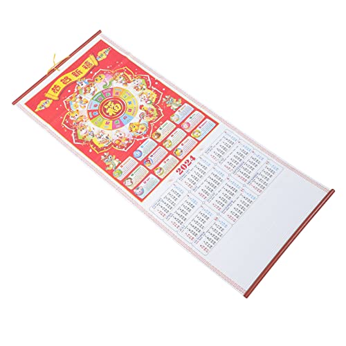 Operitacx 2024 Zodiac Wandkalender Kalender 2024 Wand Monatsplaner Whiteboard Wandplaner Chinesischer Monatskalender bauernkalender lunar calender 2024 Hängekalender Wandkalender 2024 Papier von Operitacx