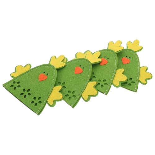 Operitacx 4 Stück Osterschmuck Aufbewahrungstasche Für Eier Frühlingsparty-dekoration Osterparty Versorgung Ostereihalter Ostertischdekorationen Wiederverwendbare Taschen Tuch Green Operitacx 4 Stück Osterschmuck Aufbewahrungstasche Für Eier Frühlingsparty-dekoration Osterparty Versorgung Ostereihalter Ostertischdekorationen Wiederverwendbare Taschen Tuch Green von Operitacx