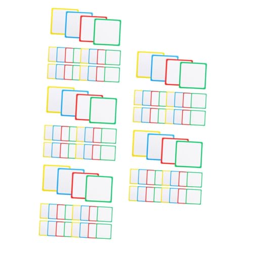 Operitacx 5 Sätze Löschbares Etikett Magnetische Regaletiketten Magnetische Schranketiketten Trocken Abwischbare Lernkarten Mit Zahlen Magnetische, Trocken Abwischbare Tafel 16 Stück * 5 von Operitacx