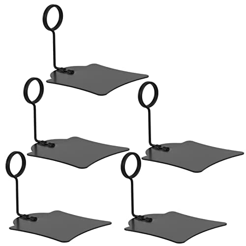 Operitacx 5 Stück Etiketten Clip Halter Lebensmitteletikettenschilder Etikettenhersteller Produkt Einzelhandelsdisplay Preisauszeichnung Aufkleber Kettenmarkt Kommerzieller von Operitacx