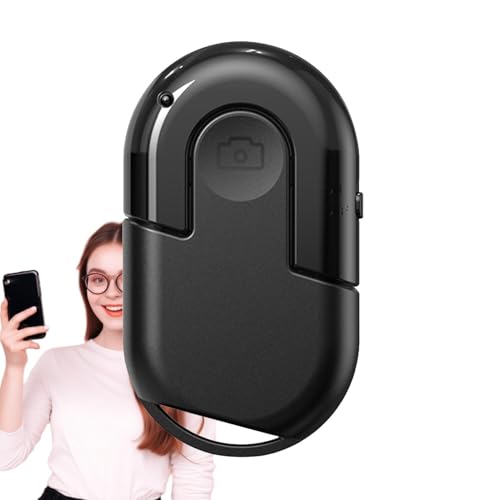 Kamera-Auslöser-Fernbedienung, Handy-Auslöser-Fernbedienung - Selfie-Taste mit kabelloser Fernbedienung,Telefonkamera-Fernbedienung, tragbarer Selfie-Tastenklicker für Mobiltelefone, Tablets von Opilroyn