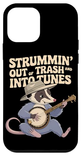 Hülle für iPhone 12 mini Opossum Spielt Banjo Cottagecore Possum von Opossum Banjo Spieler Geschenk Gitarre